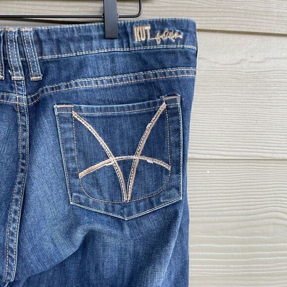 Kut from the Cloth straight leg jeans size 14 - Picture 6 of 7